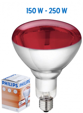 Philips infrared lamp 150 watt - 1